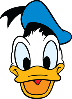 Detail Donald Duck Kopf Nomer 2