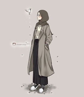 Detail Gambar Hijab Animasi Nomer 14