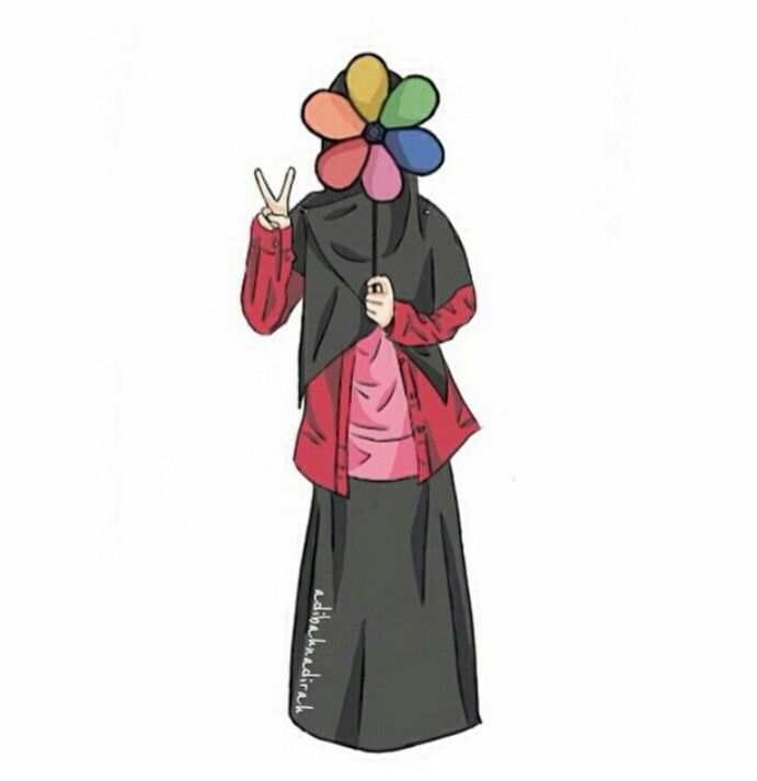 Detail Gambar Hijab Animasi Nomer 58