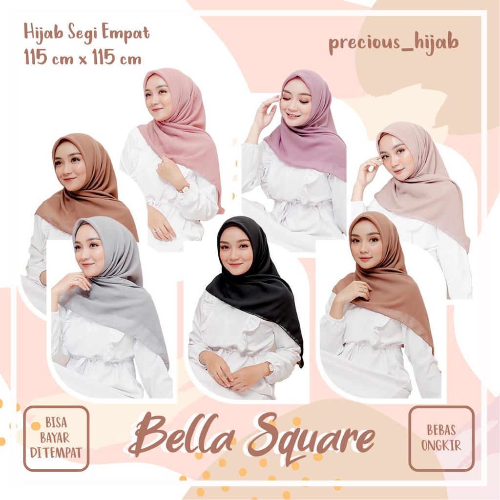 Detail Gambar Hijab Bella Square Nomer 6