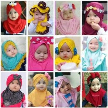 Detail Gambar Hijab Buat Bayi Lucu Nomer 23