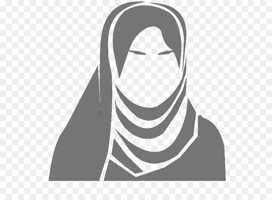 Detail Gambar Hijab Hitam Putih Nomer 4