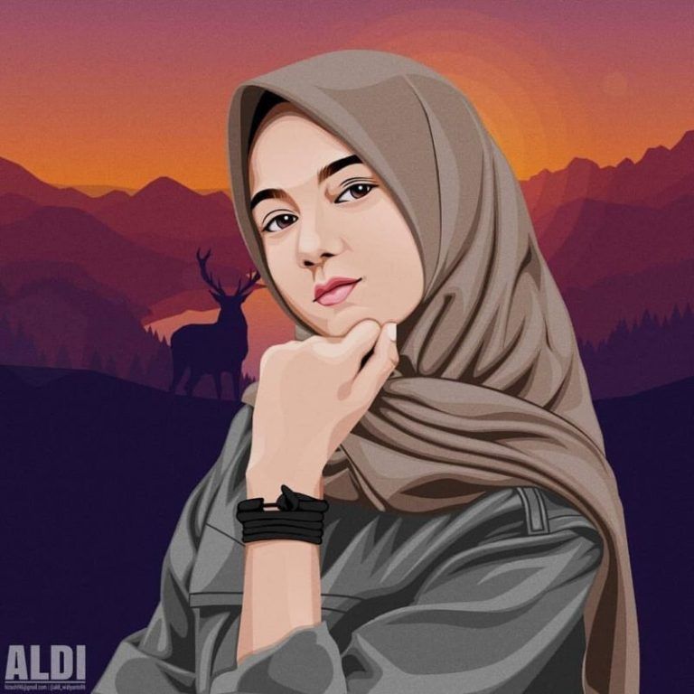 Detail Gambar Hijab Karikatur Nomer 14