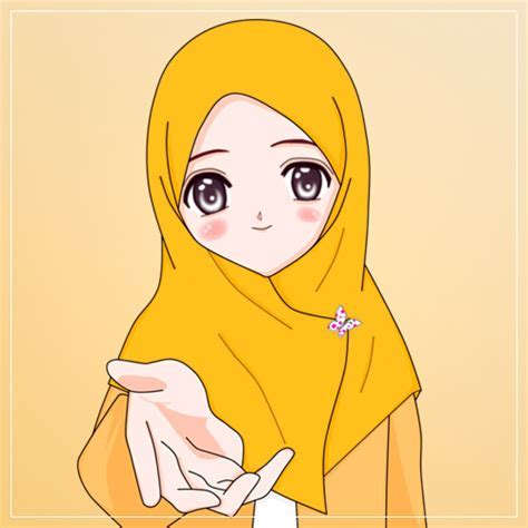 Detail Gambar Hijab Kartun Cantik Nomer 50