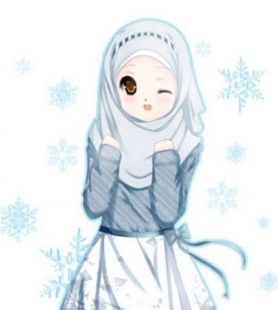 Detail Gambar Hijab Kartun Cantik Nomer 56