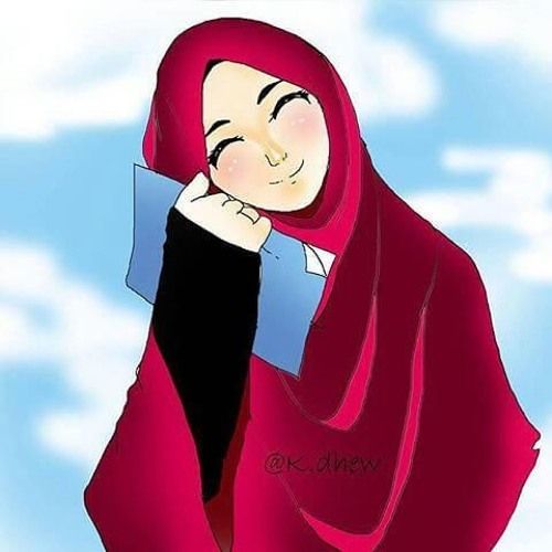 Detail Gambar Hijab Kartun Cantik Nomer 9