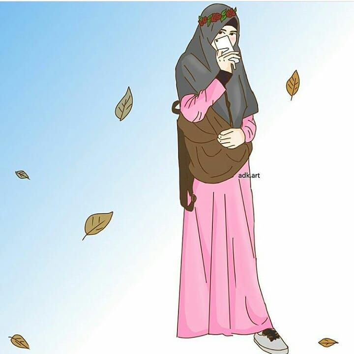 Detail Gambar Hijab Kartun Keren Nomer 57