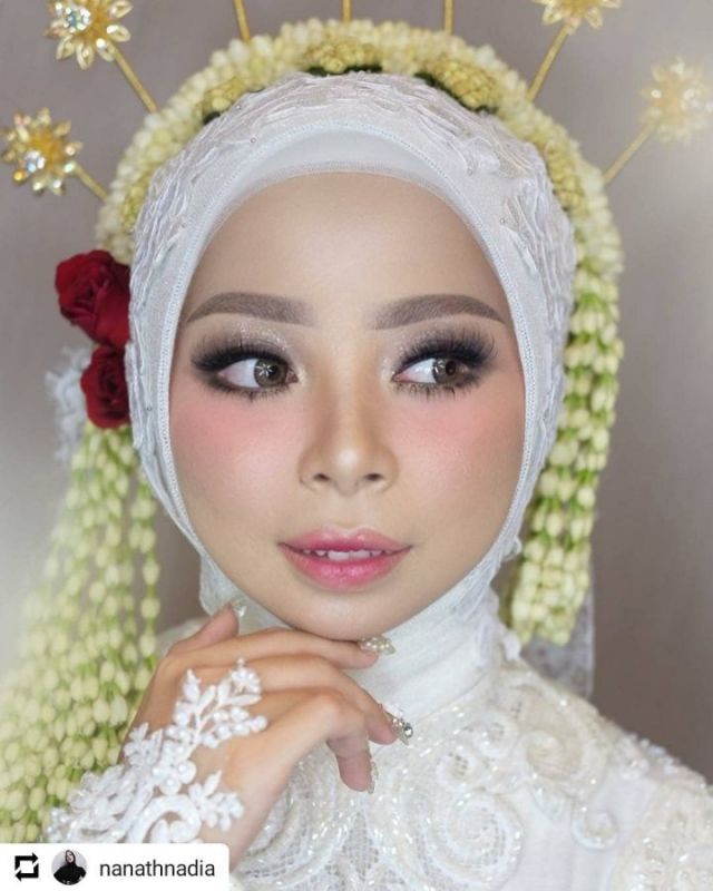 Detail Gambar Hijab Pengantin Nomer 26