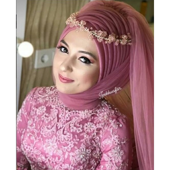 Detail Gambar Hijab Pengantin Nomer 33