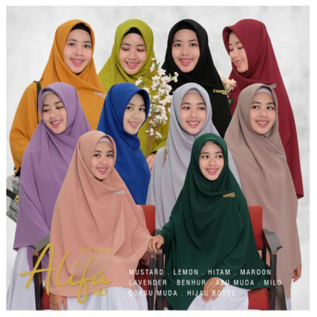 Detail Gambar Hijab Segi Empat Nomer 16