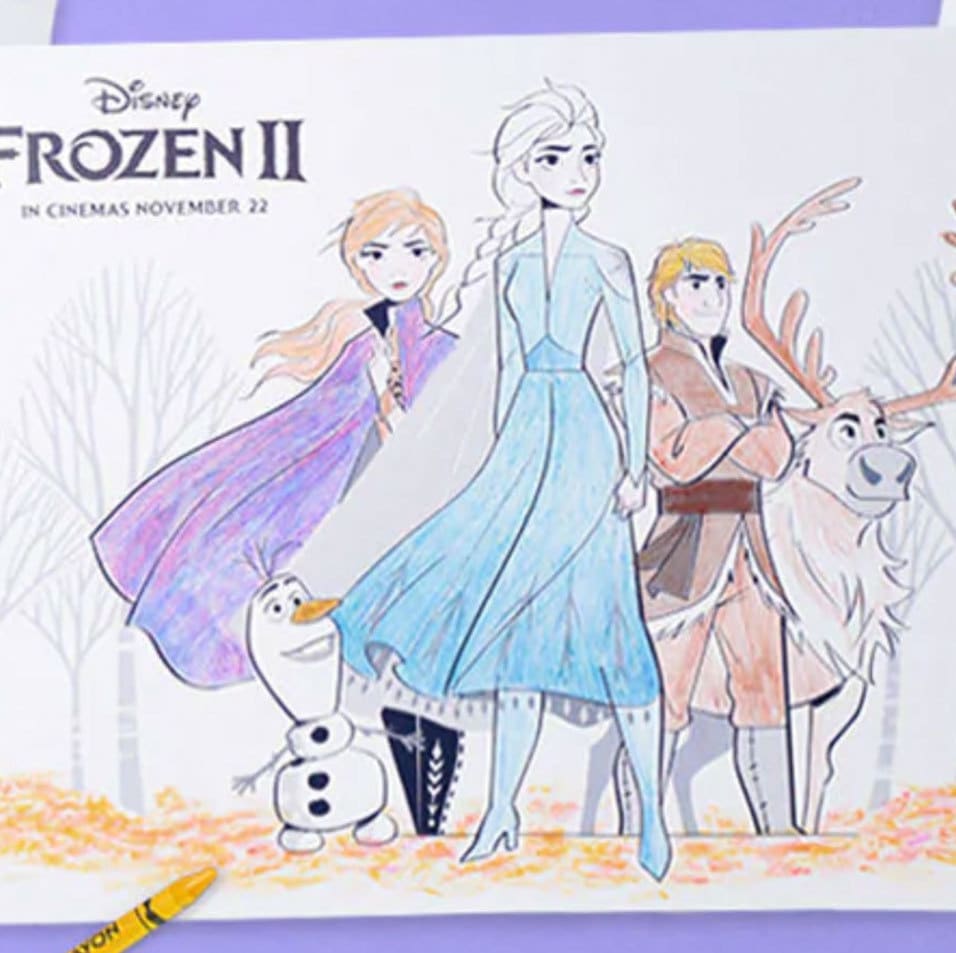 Detail Gambar Hitam Putih Frozen Nomer 19