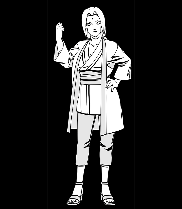 Detail Gambar Hitam Putih Kartun Animasi Jepang Koleksi Nomer 48