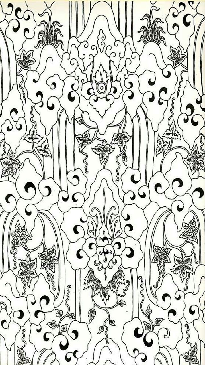 Detail Gambar Hitam Putih Motif Batik Papua Nomer 38