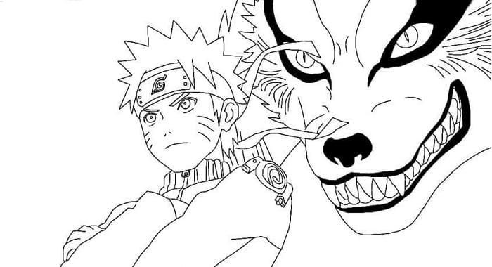 Detail Gambar Hitam Putih Naruto Nomer 24