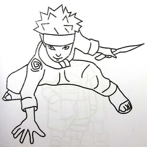 Detail Gambar Hitam Putih Naruto Nomer 38