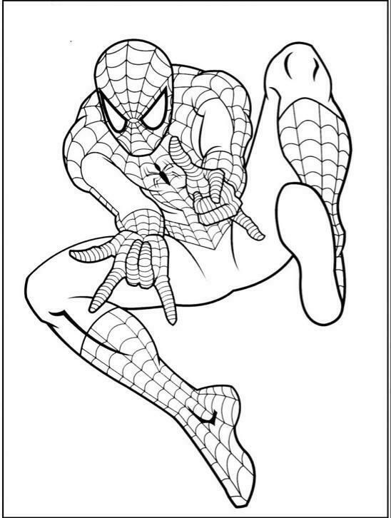 Detail Gambar Hitam Putih Spiderman Nomer 42