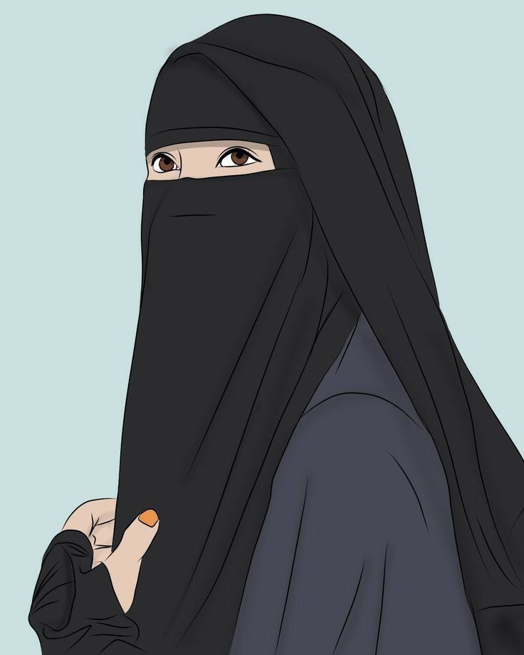 Detail Gambar Hitam Putih Wanita Berhijab Nomer 54