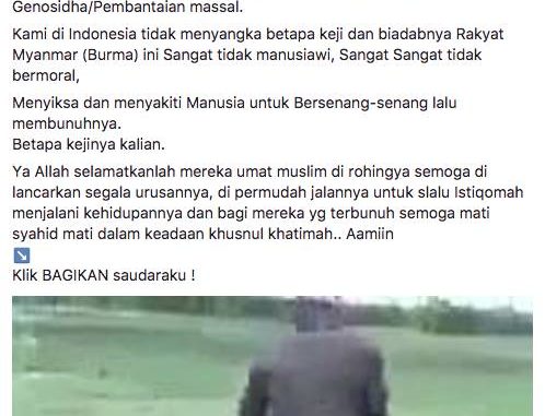 Detail Gambar Hoax Tentang Rohingya Nomer 34