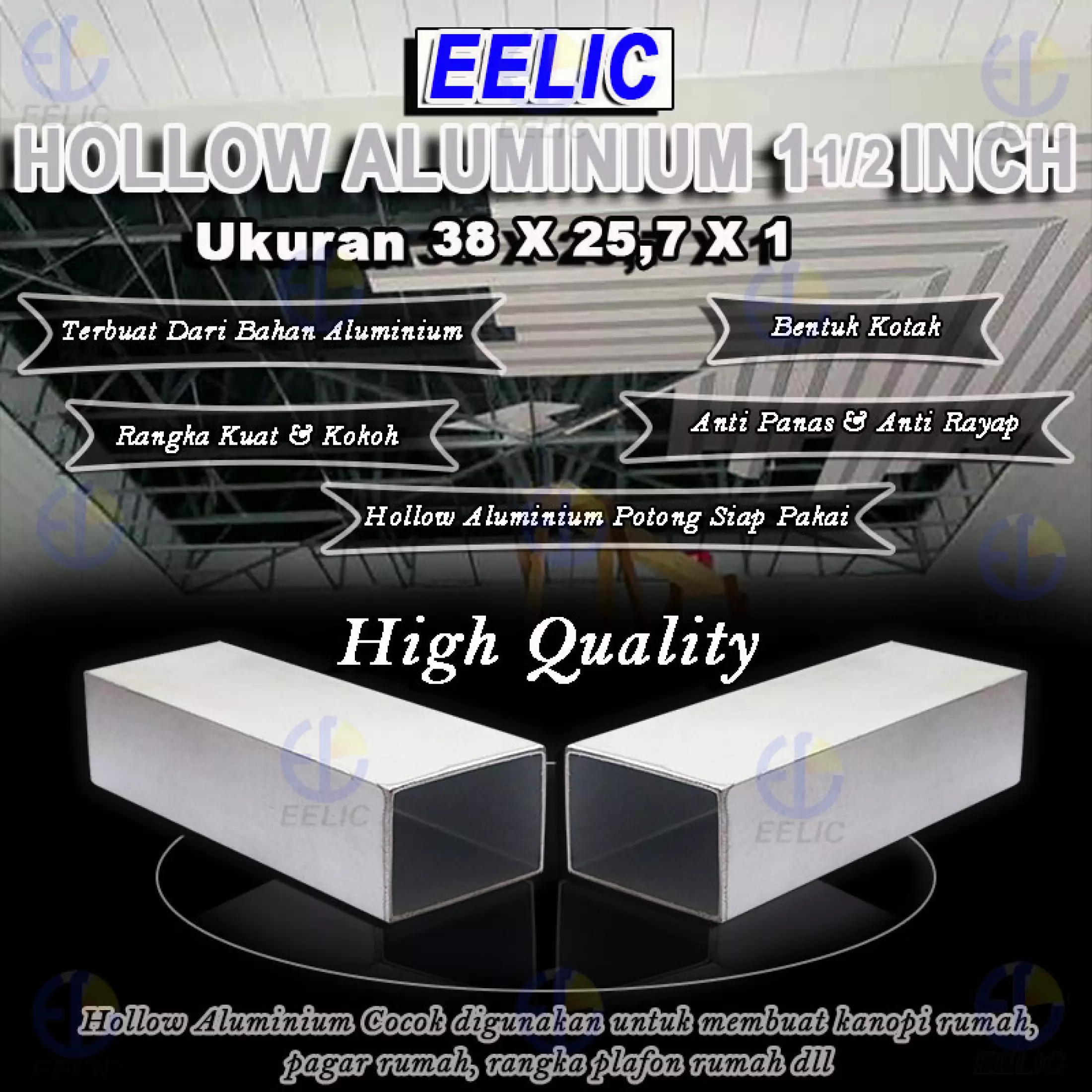 Detail Gambar Hollow 1x1 Kotak Nomer 39