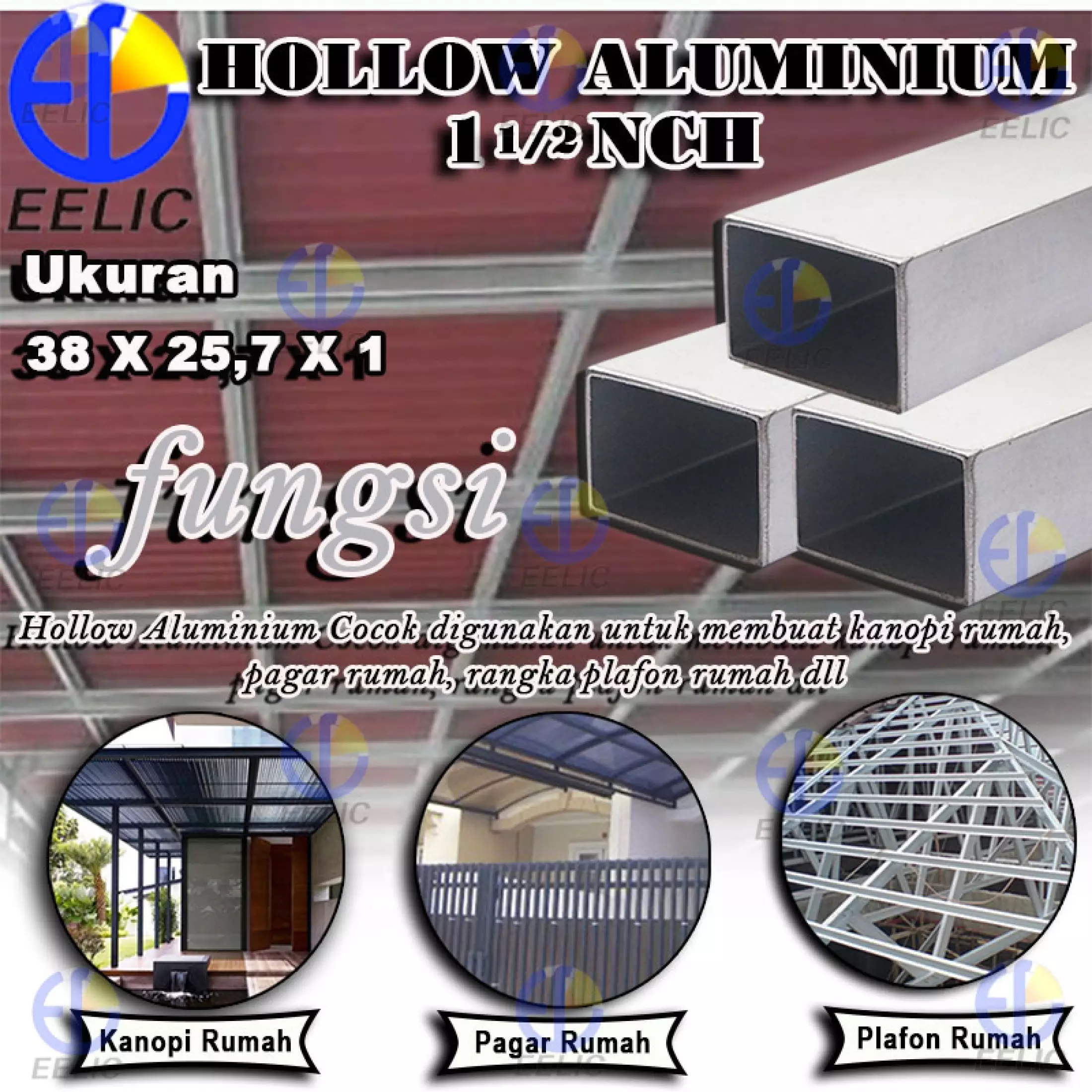 Detail Gambar Hollow 1x1 Kotak Nomer 43