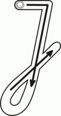 Detail J In Schreibschrift Nomer 2