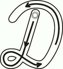 Detail J In Schreibschrift Nomer 18
