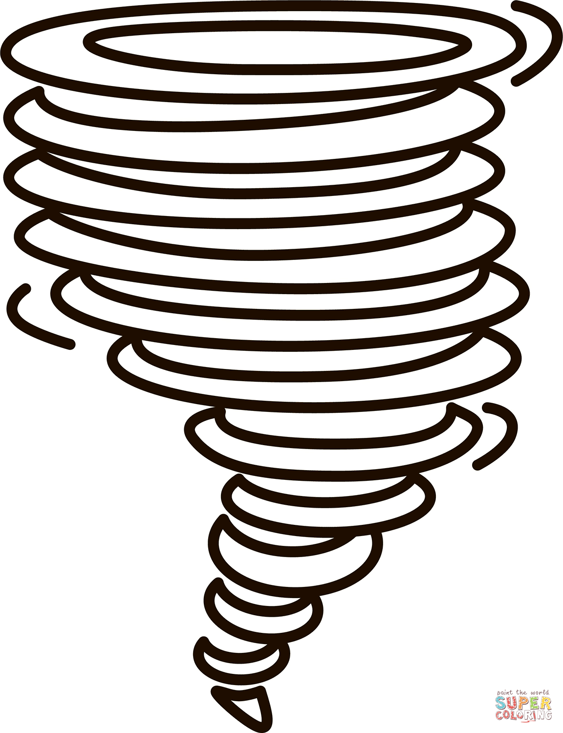Detail Tornado Ausmalbild Nomer 6
