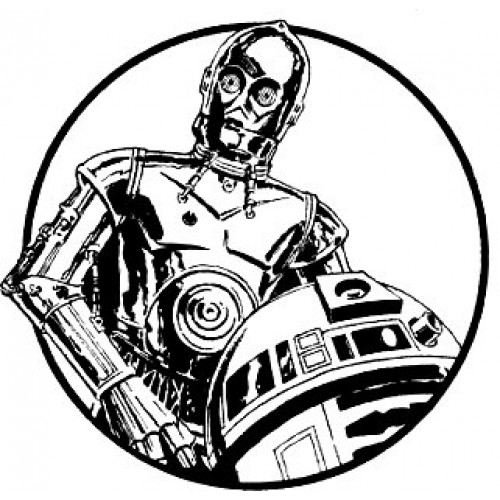 Detail C3po R2d2 Nomer 14