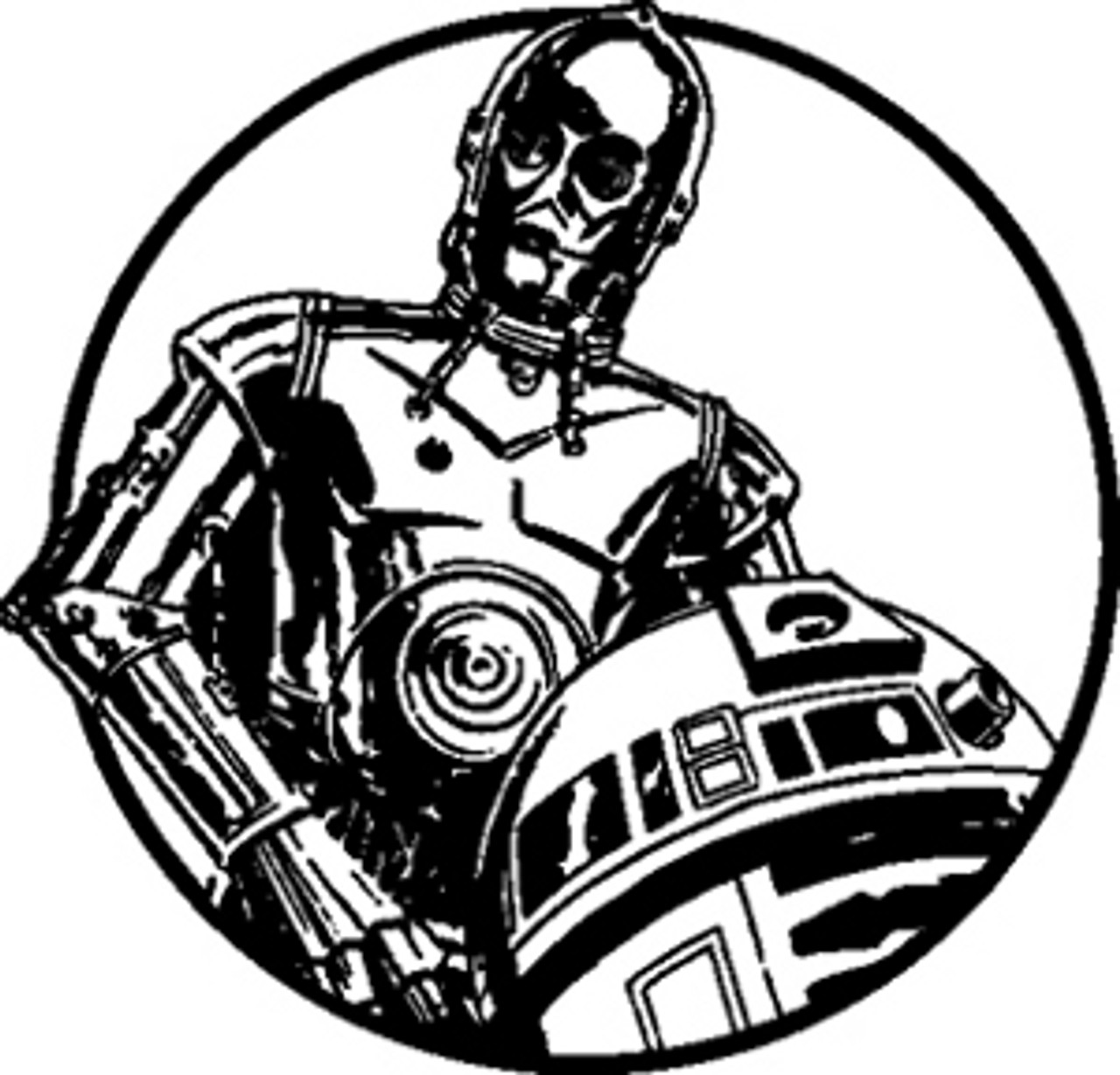 Detail C3po R2d2 Nomer 17