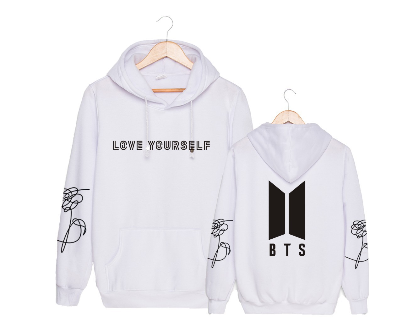 Detail Gambar Hoodie Bts Nomer 11