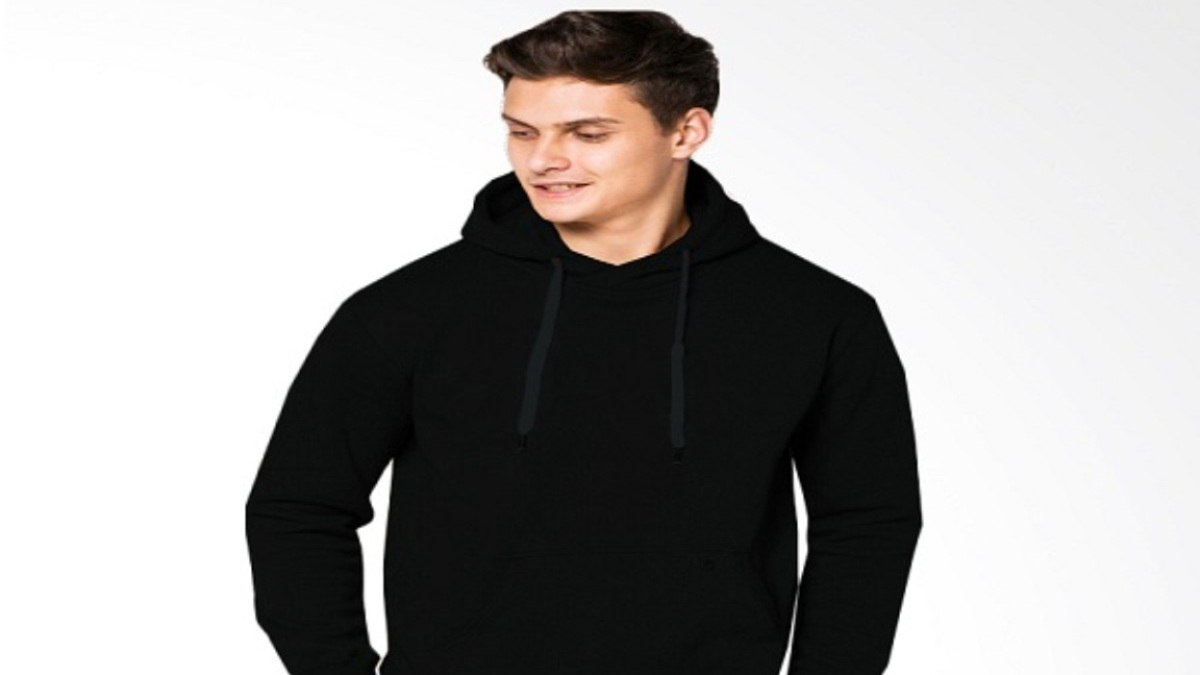 Detail Gambar Hoodie Hitam Pendek Nomer 14