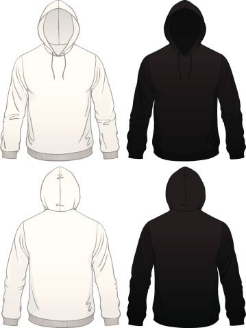 Detail Gambar Hoodie Polos Depan Belakang Nomer 17