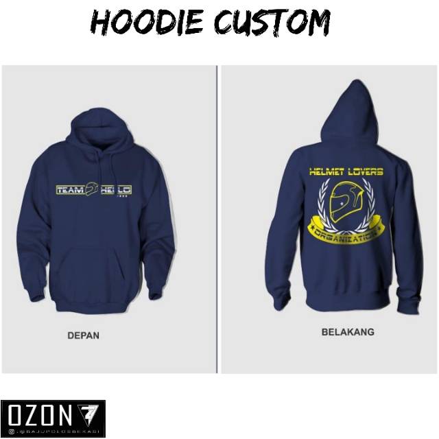 Detail Gambar Hoodie Polos Depan Belakang Nomer 22