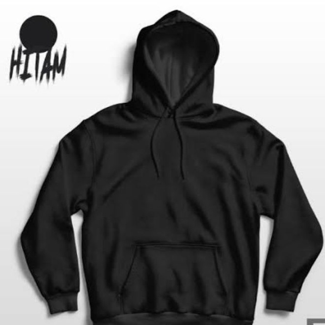 Detail Gambar Hoodie Polos Hitam Nomer 18