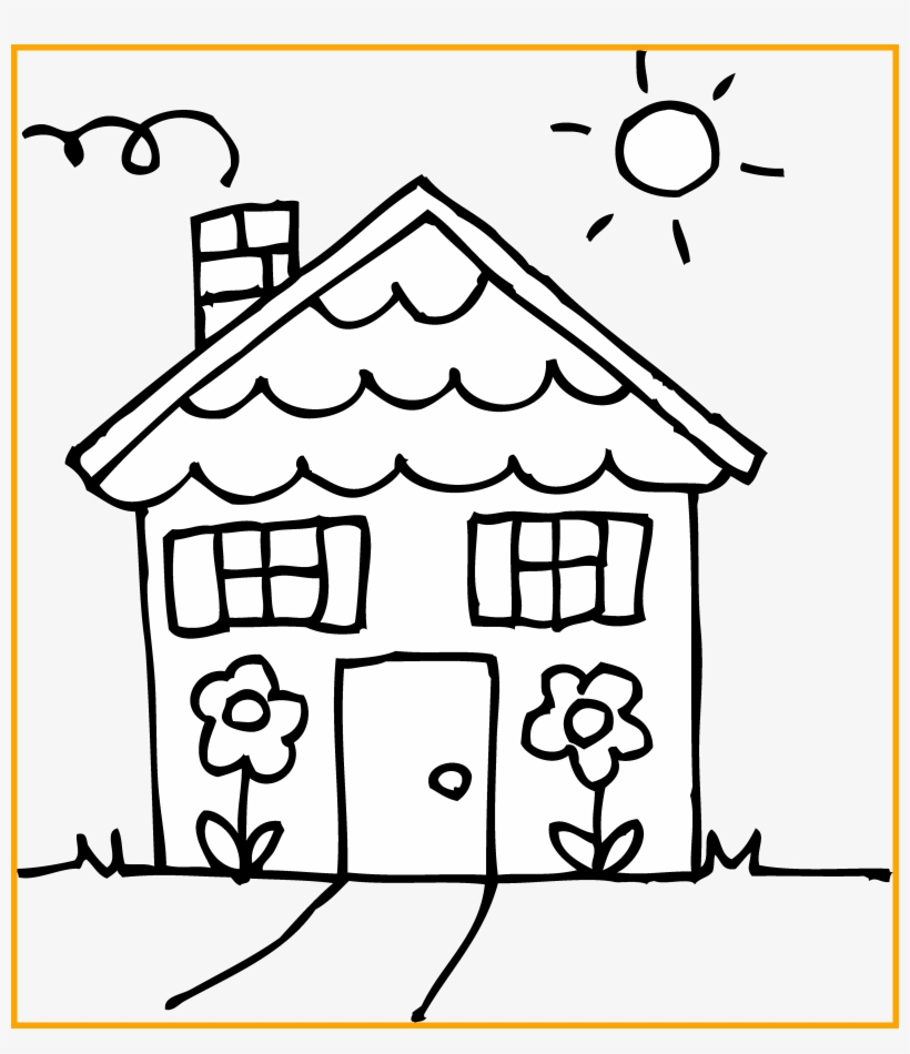 Detail Gambar House Coloring Pages Nomer 17