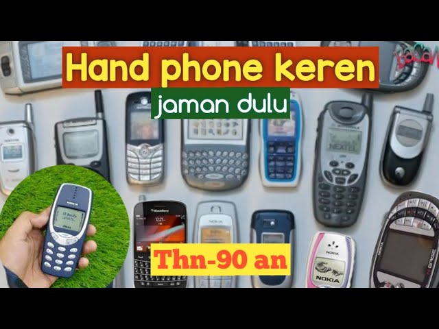 Detail Gambar Hp Jaman Dulu Dan Sekarang Nomer 45