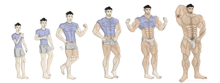 Detail Male Muscle Growth Comic Nomer 3