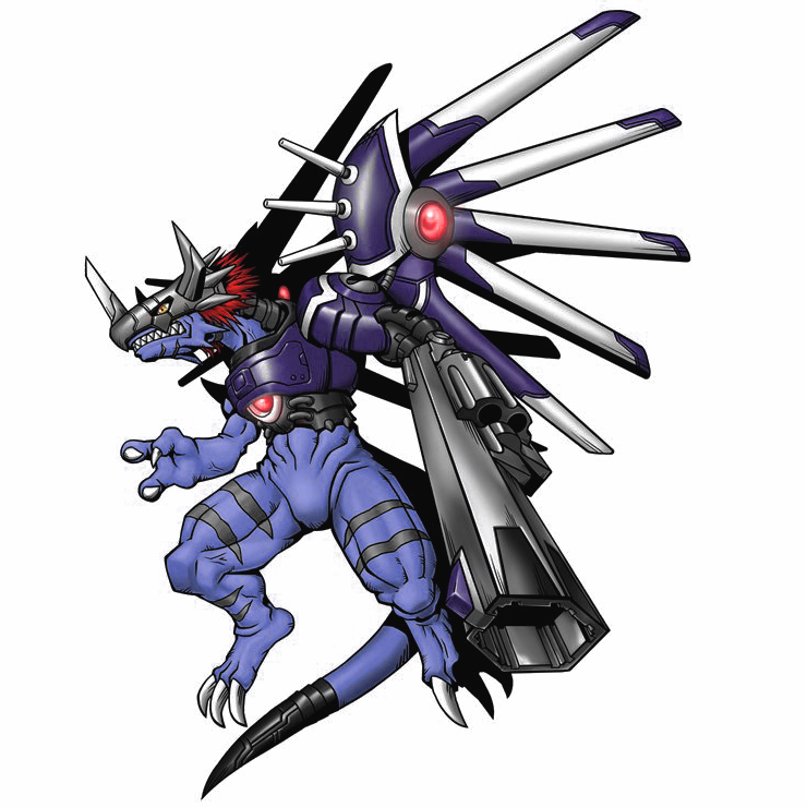 Detail Metalgreymon Digimon World 1 Nomer 15