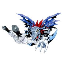 Detail Metalgreymon Digimon World 1 Nomer 6