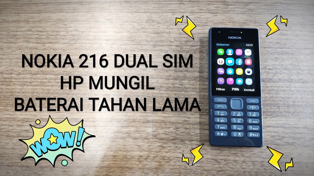 Detail Gambar Hp Nokia 216 Dual Sim Nomer 23