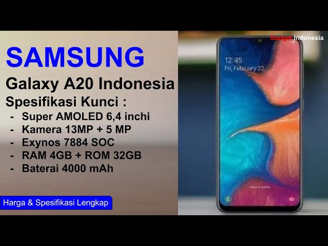 Detail Gambar Hp Samsung A20 Nomer 35