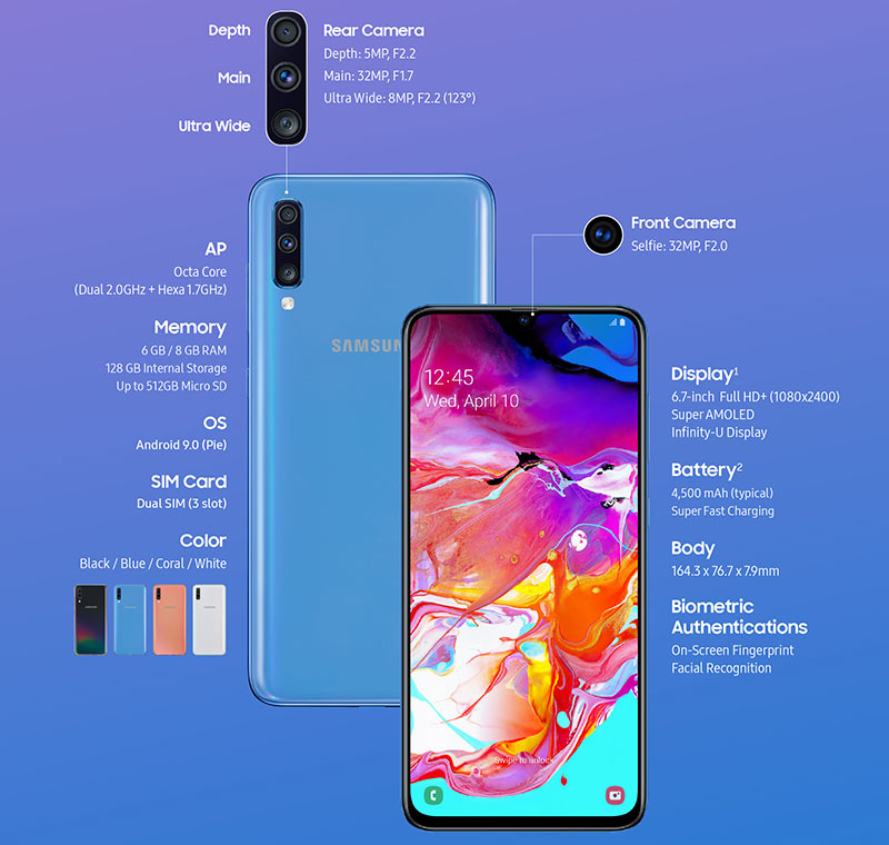 Detail Gambar Hp Samsung A70 Nomer 55