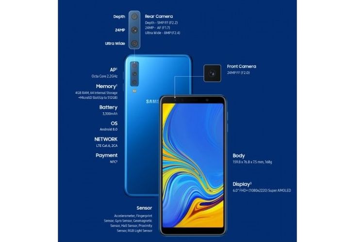 Detail Gambar Hp Samsung Galaxy A7 2018 Nomer 20