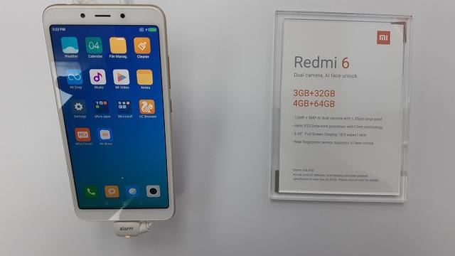 Detail Gambar Hp Xiaomi Redmi 6 Nomer 56