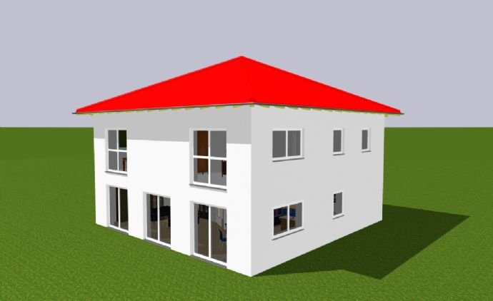 Detail Graues Haus Rotes Dach Nomer 8