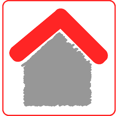 Detail Graues Haus Rotes Dach Nomer 18