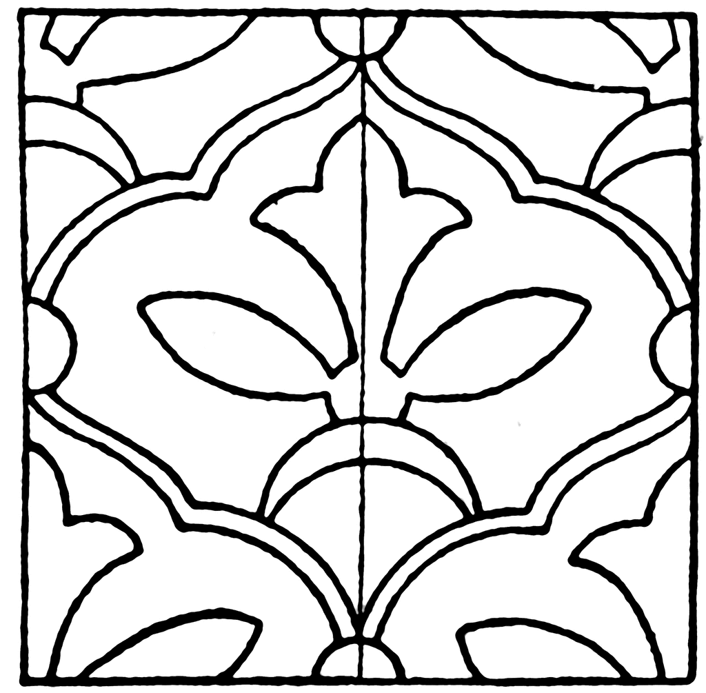 Detail Iranian Pattern Nomer 2
