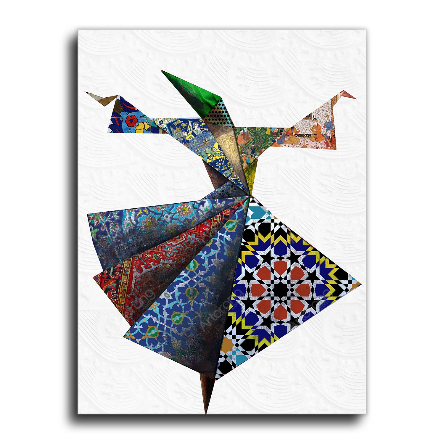 Detail Iranian Pattern Nomer 17