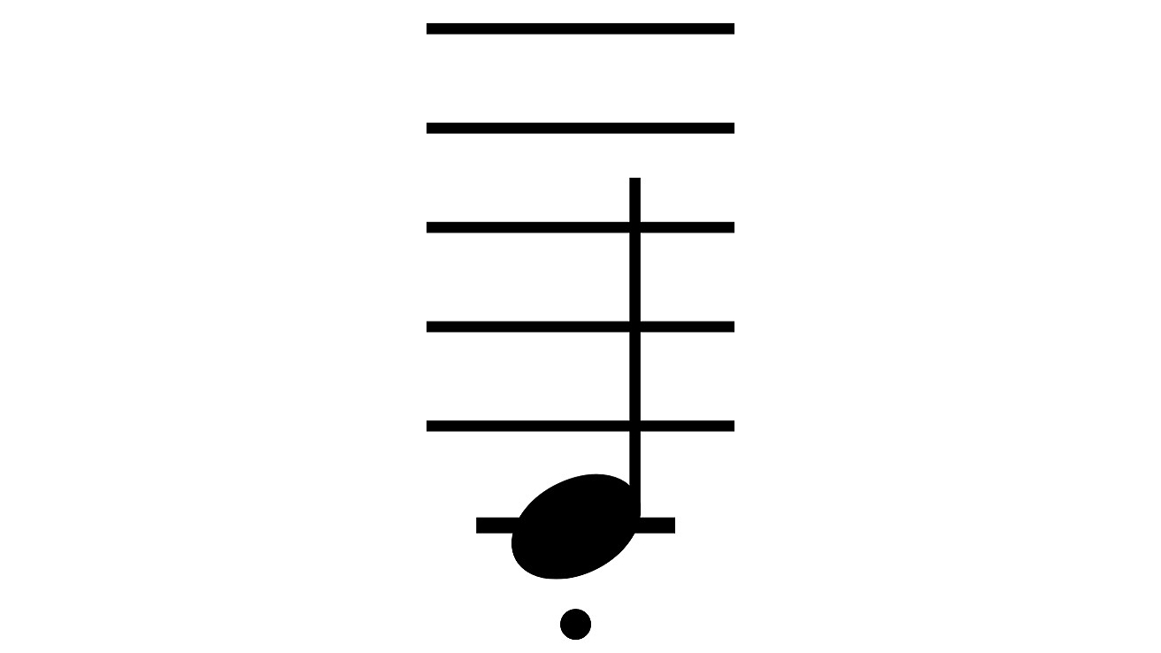 Musiknote Tastatur - KibrisPDR