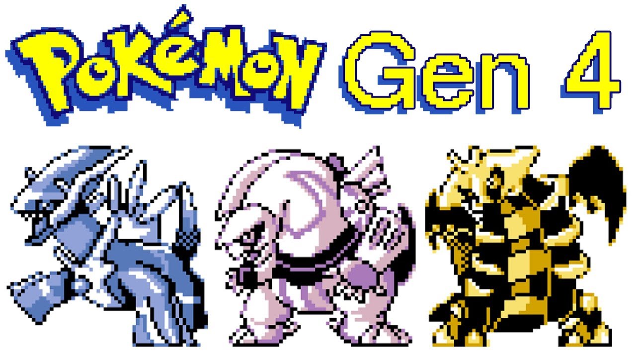 Detail Pokemon Sprites Gen 4 Nomer 9